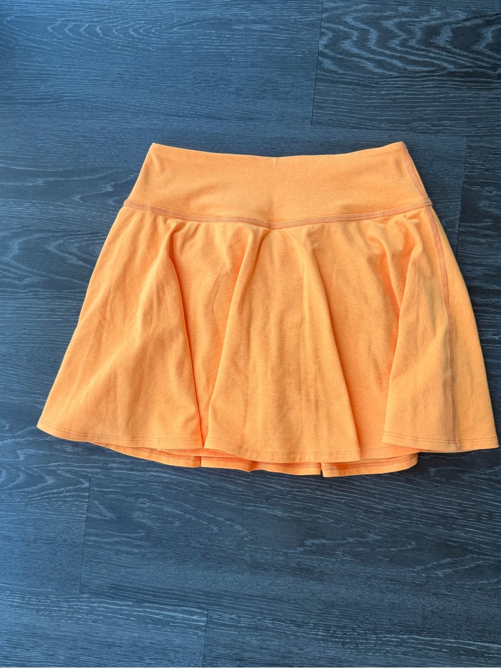 Beyond Yoga Neon Orange Tennis Skort